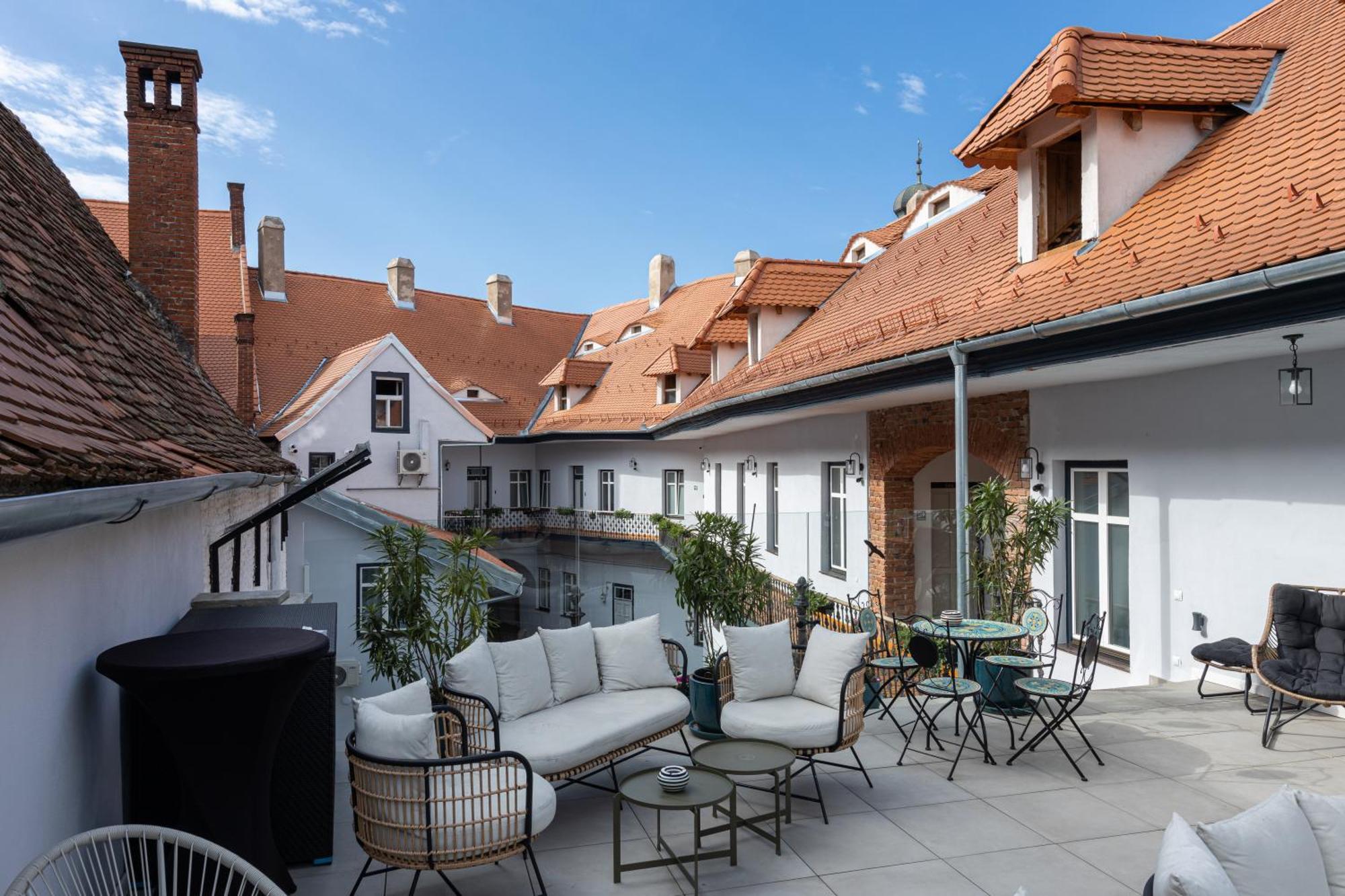 Bed and Breakfast Magister Seven Sybin Zewnętrze zdjęcie