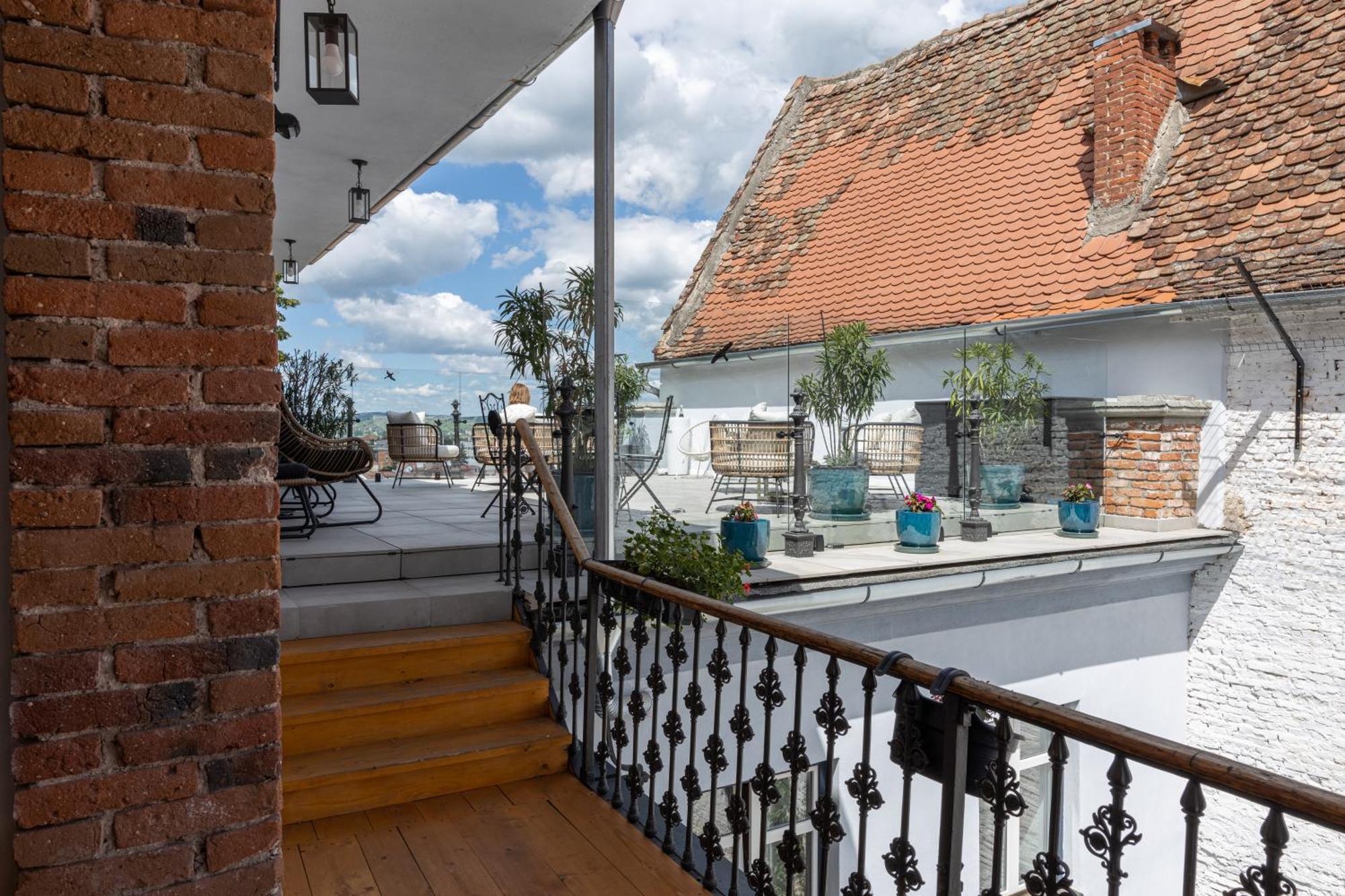 Bed and Breakfast Magister Seven Sybin Zewnętrze zdjęcie